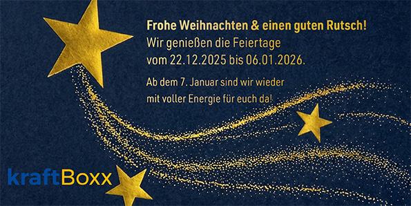 Frohe Weihnachten & einen guten Rutsch