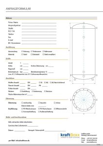Special storage form Fax DE