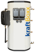 Power to heat system storage Store surpluses efficiently in the kraftBoxx hybrid storage system
